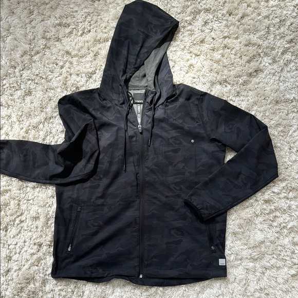 Vuori Other - New Vuori Black Hooded Jacket for women size large